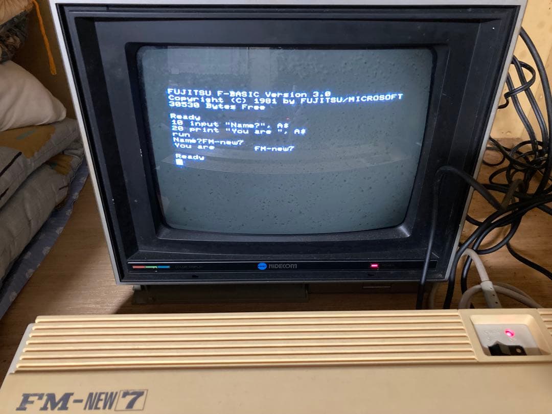富士通　FM-NEW7