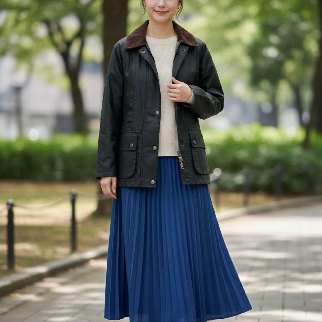 【希少サイズ】バブアー ビデイルSL オイルドジャケット ブラック