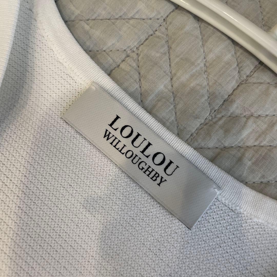 美品♡定価3.7万　フリリードッキングチュニックワンピース　白