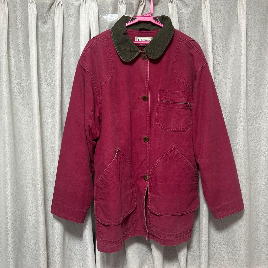 90s L.L.Bean バーガンディ カバーオール（yuta）