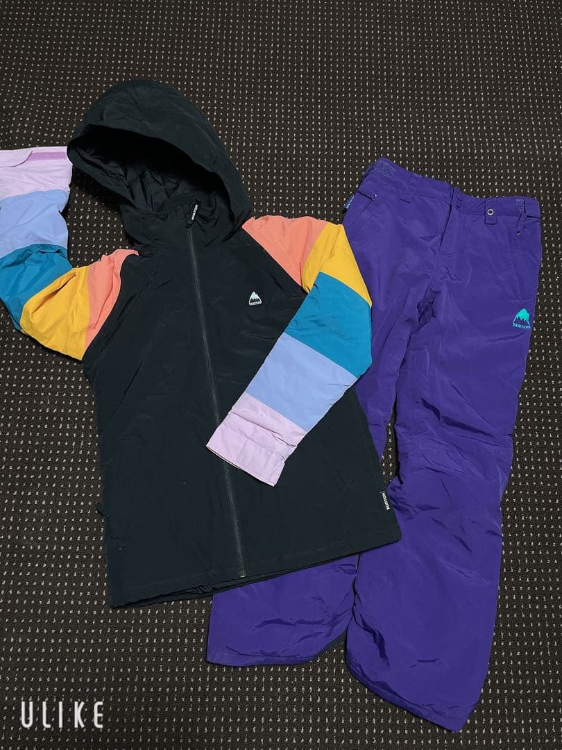 【BURTON】 スノーボードウェアー キッズ150 Lバートン　上下セット
