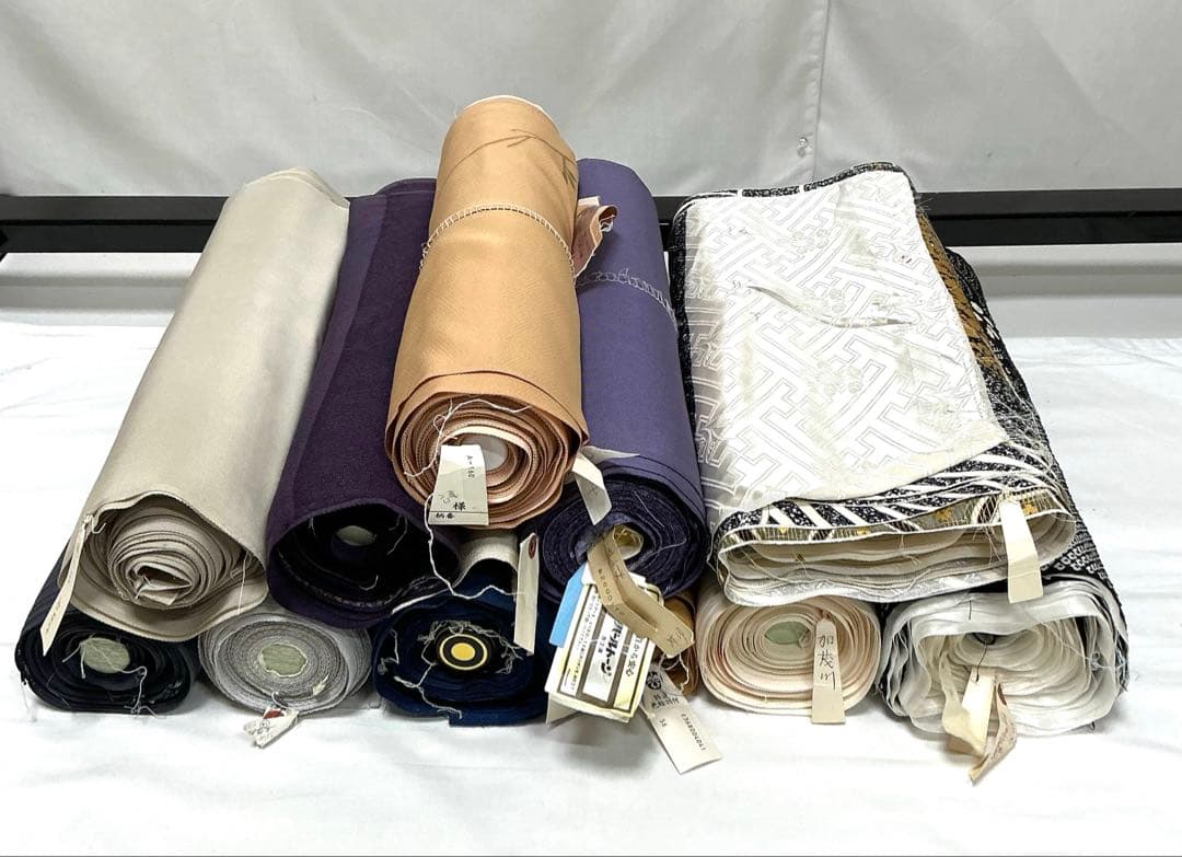 b155 裁断済み反物　11点　バラ売り不可　送料込み　着物