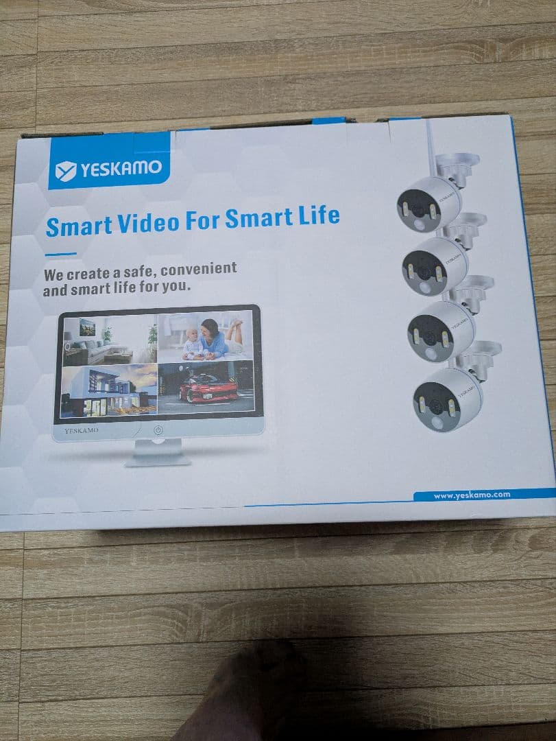 未使用YESKAMO スマートビデオカメラ 4台セット