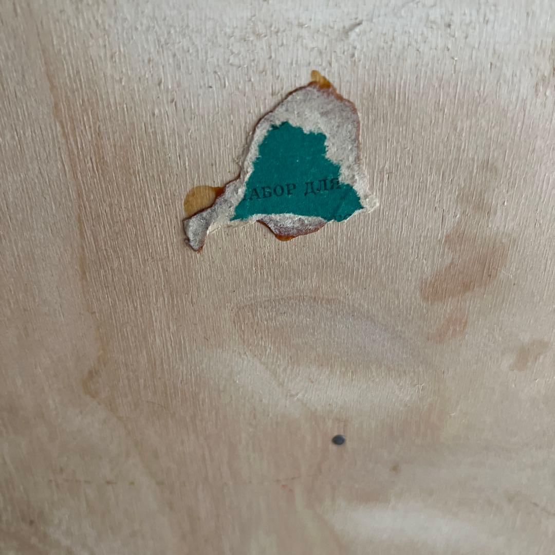 レア　ロシア製　ハンドメイド　棚＆ハンガー　ドールハウス　スパイスラック