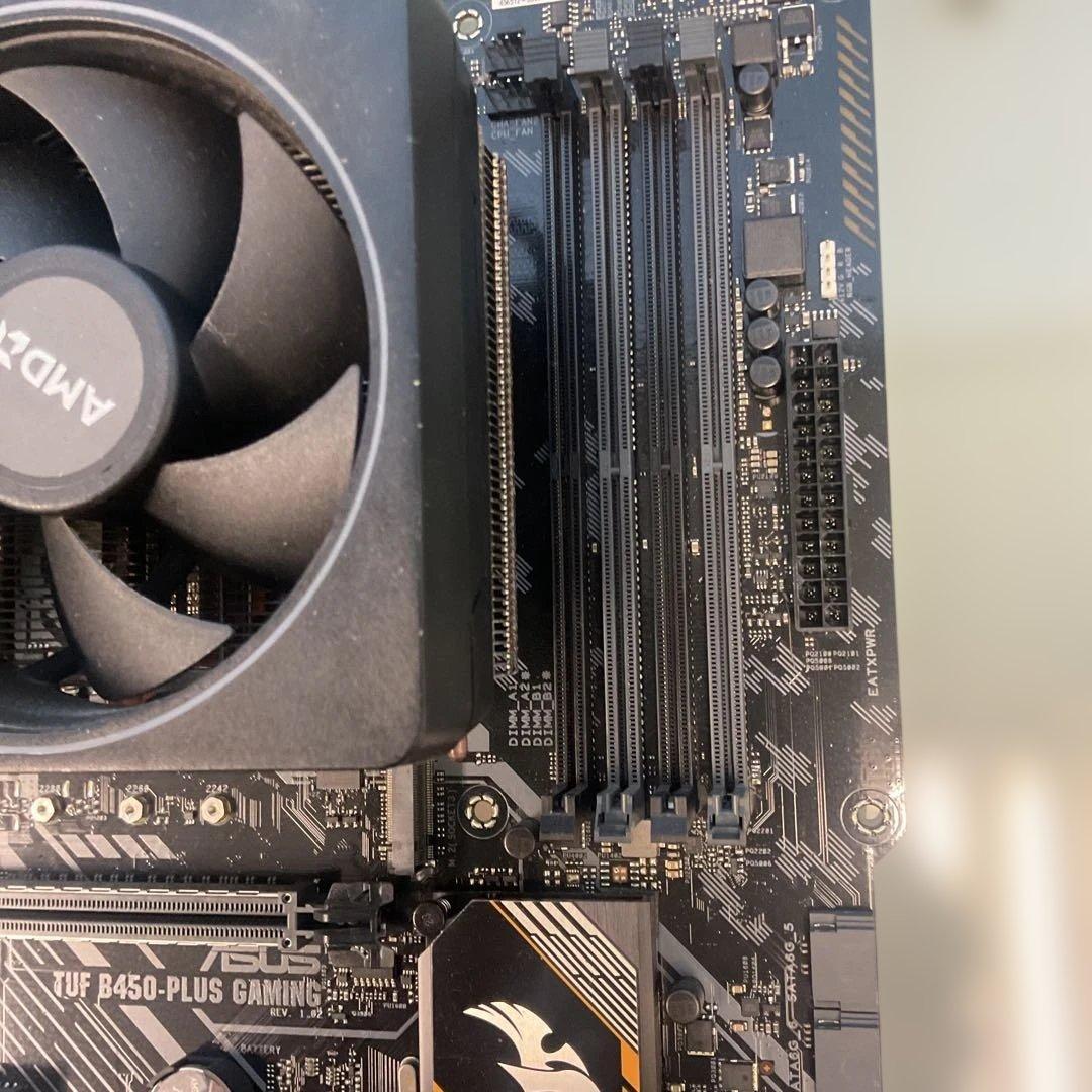 （動作未確認）ASUS TUF B450-PLUS GAMING マザーボード他