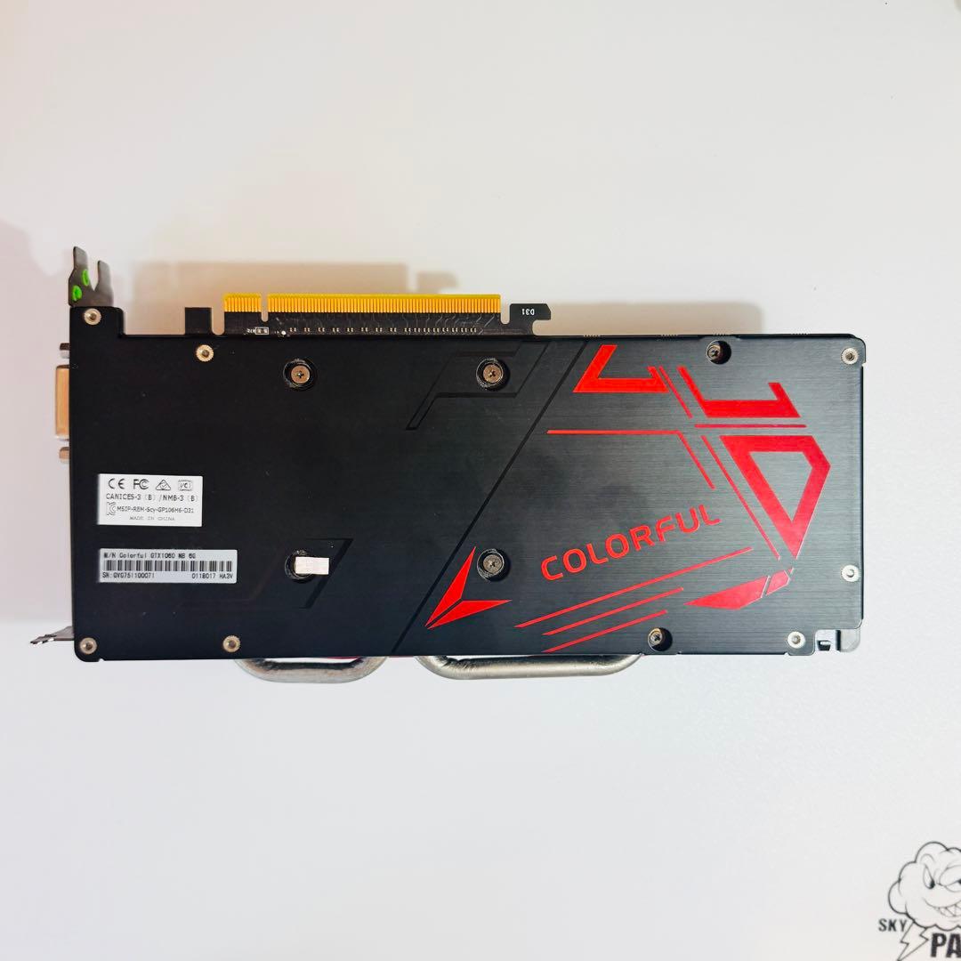 【マイニング未使用】COLORFUL GTX1060 6GB グラフィックボード