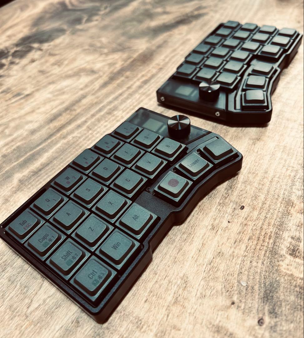 【即日発送】Cornix LP 無線分割キーボード(New Black)