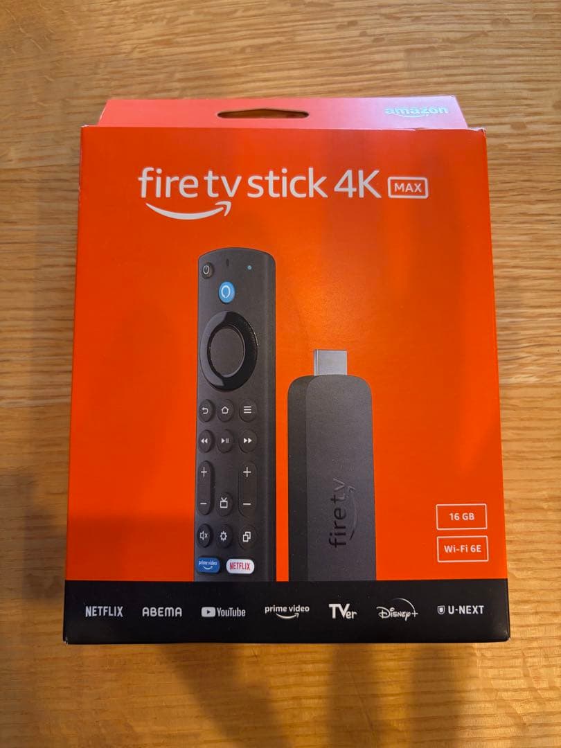 Fire TV Stick 4K Max 16GB Wi-Fi 6(未開封)