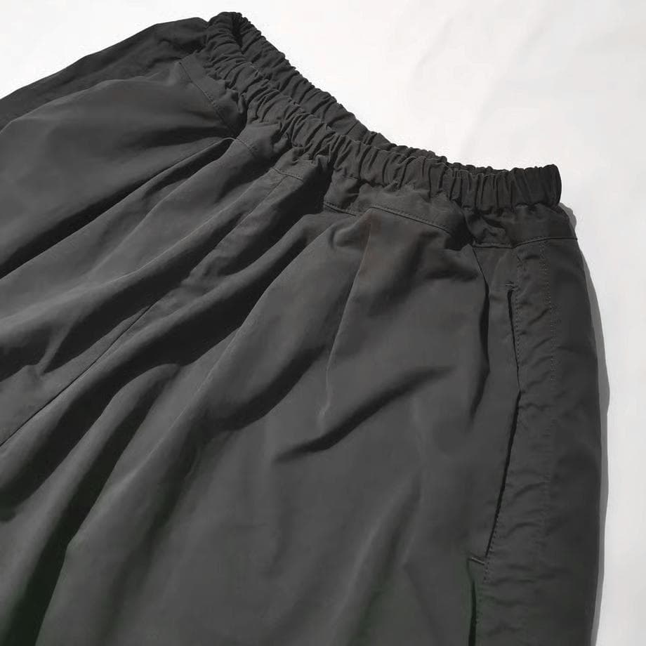 オーディナリーフィッツ✨ゆったりバルーンシルエット コットンボールパンツ スミ黒