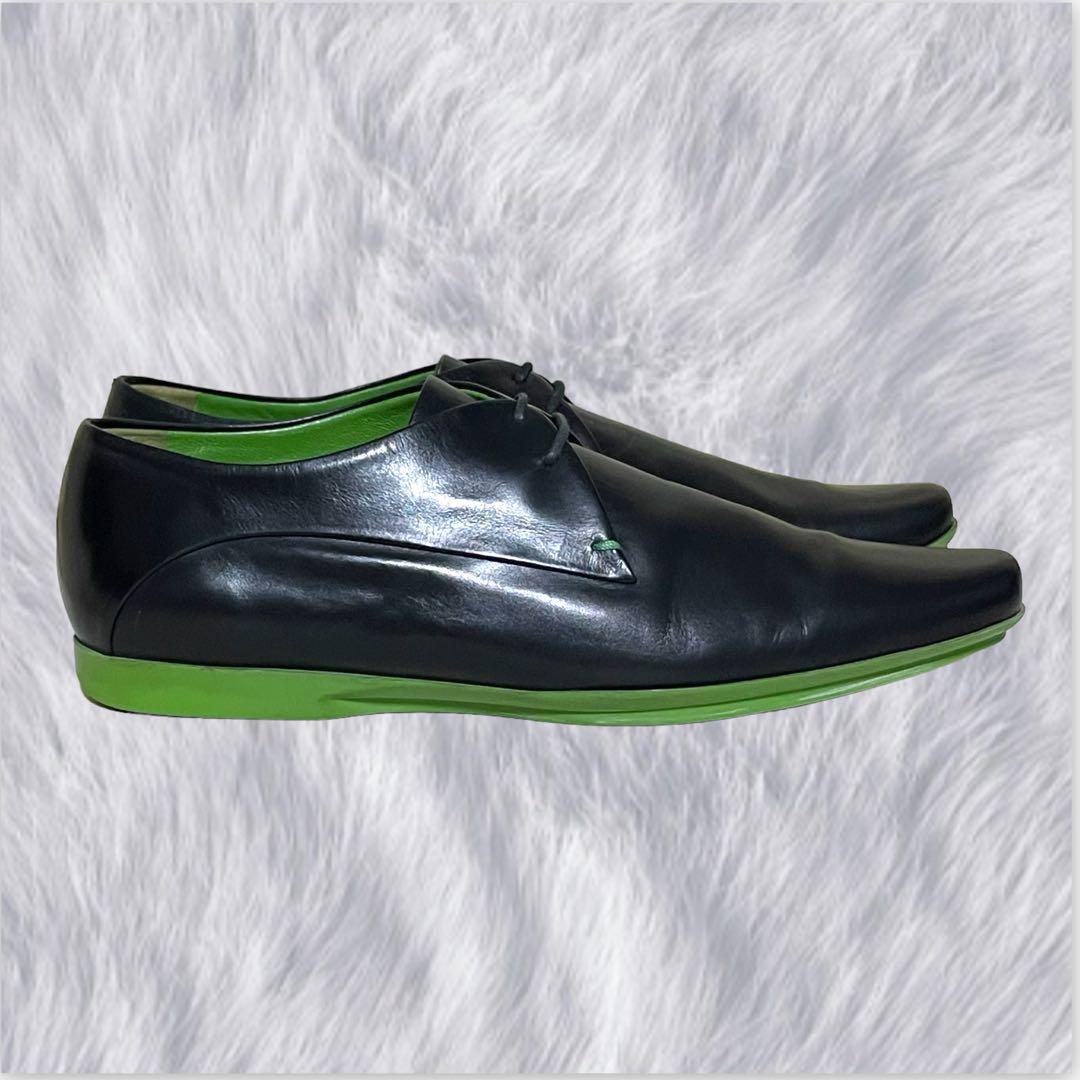 【JIL SANDER】美品ジルサンダー プレーントゥ カラーソール レースup