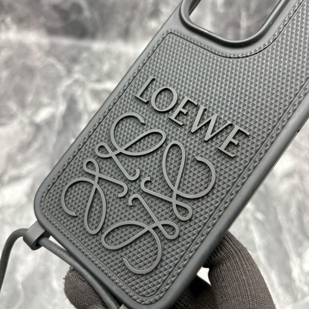 ✨️極美品✨️ ロエベ LOEWE iphoneケース 14 pro max 黒
