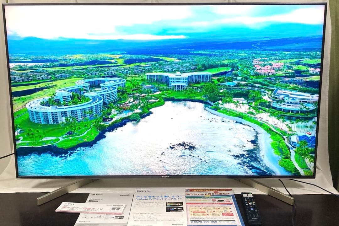 SONY 55インチ 4Ｋ液晶テレビ　BRAVIA KJ-55X9000F 美品