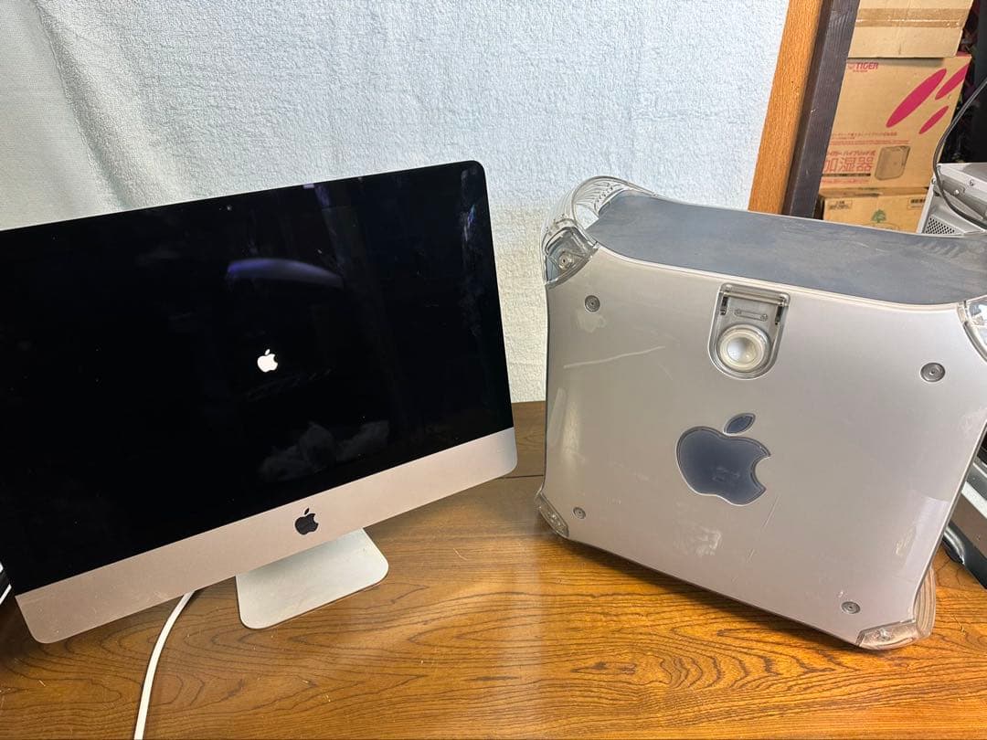 Appleパソコン　モニターand本体セット