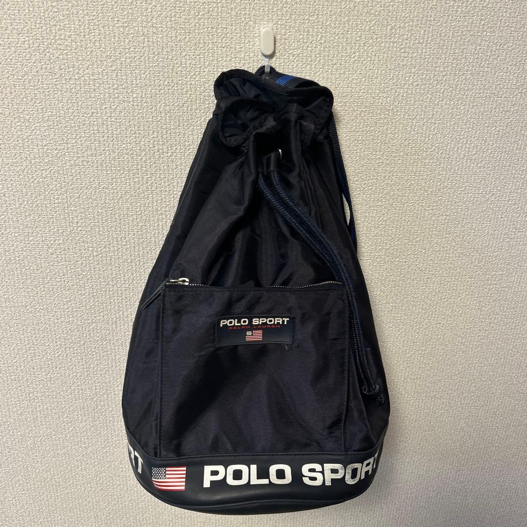 POLO SPORTポロスポーツ ワンショルダー 巾着 バッグ 00s90s