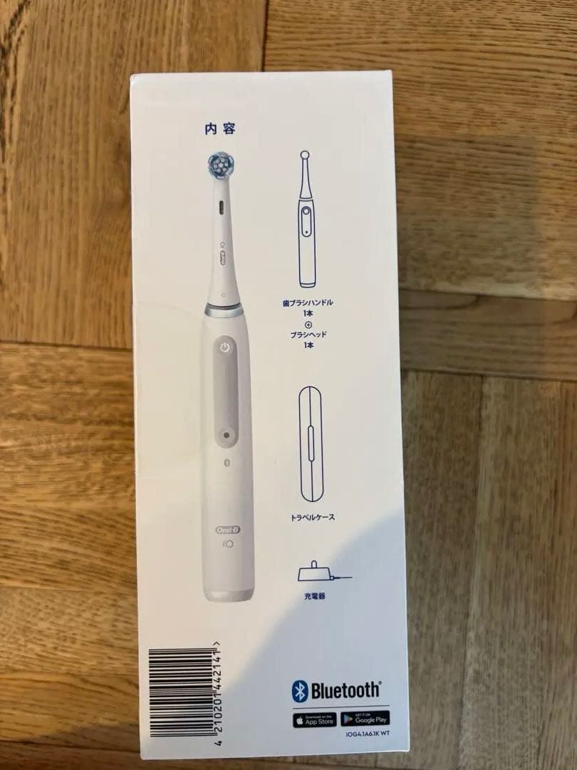 電動歯ブラシ ブラウンオーラルB | iO4クワイトホワイト 新品未使用　未開封