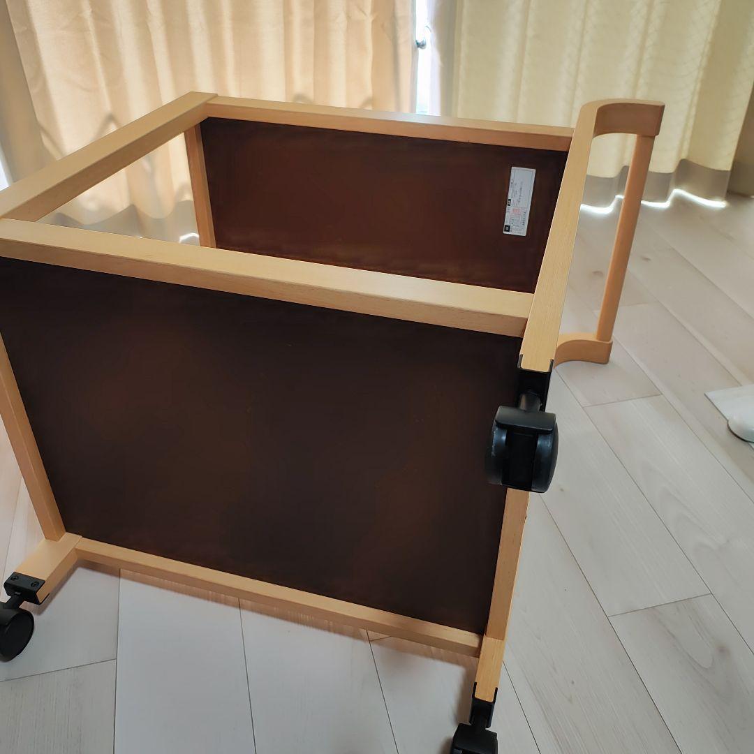 天童木工 ワゴン T-2093ME-ST Tendo 2段 キャスター付