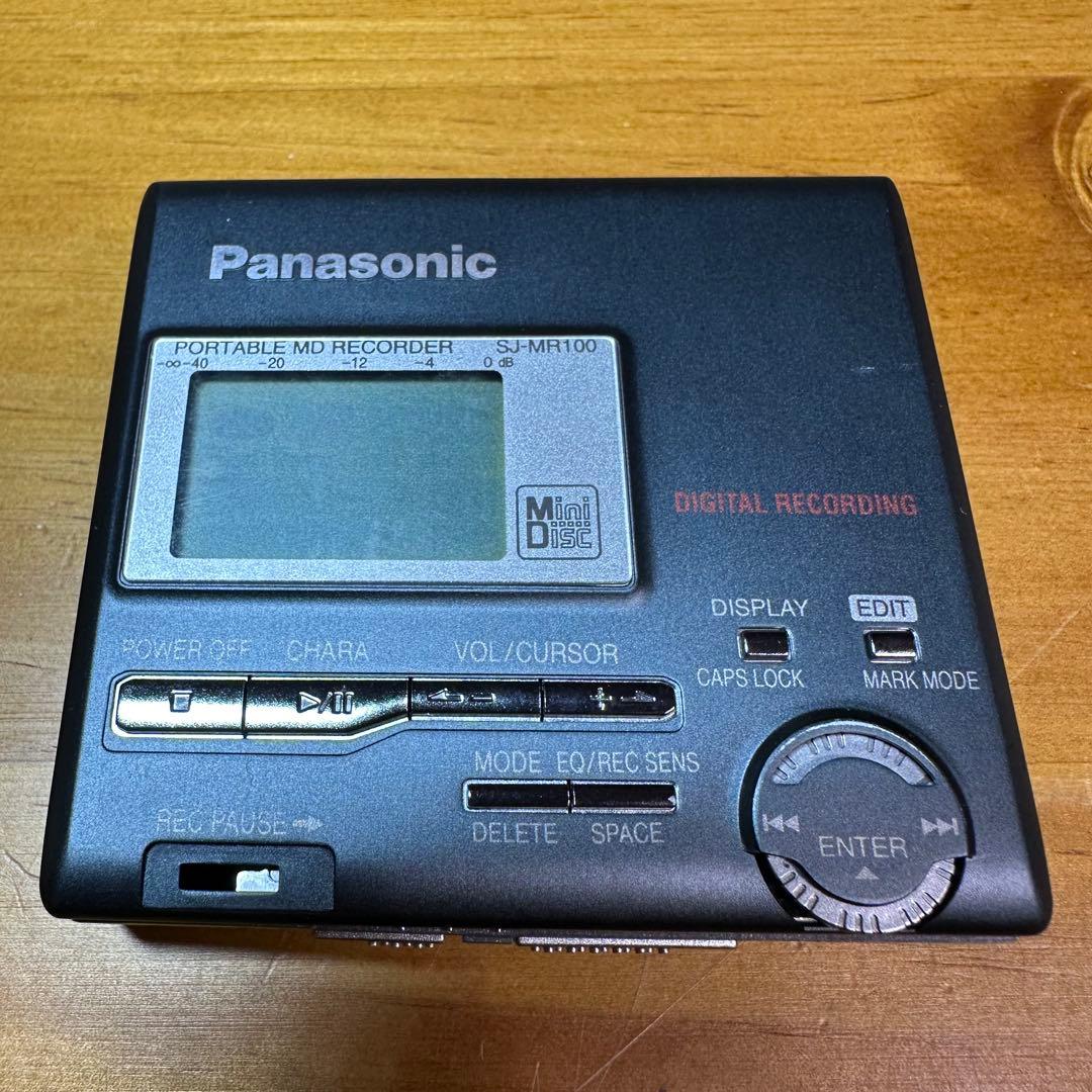Panasonic MDプレーヤー SJ-MR100-S 1251