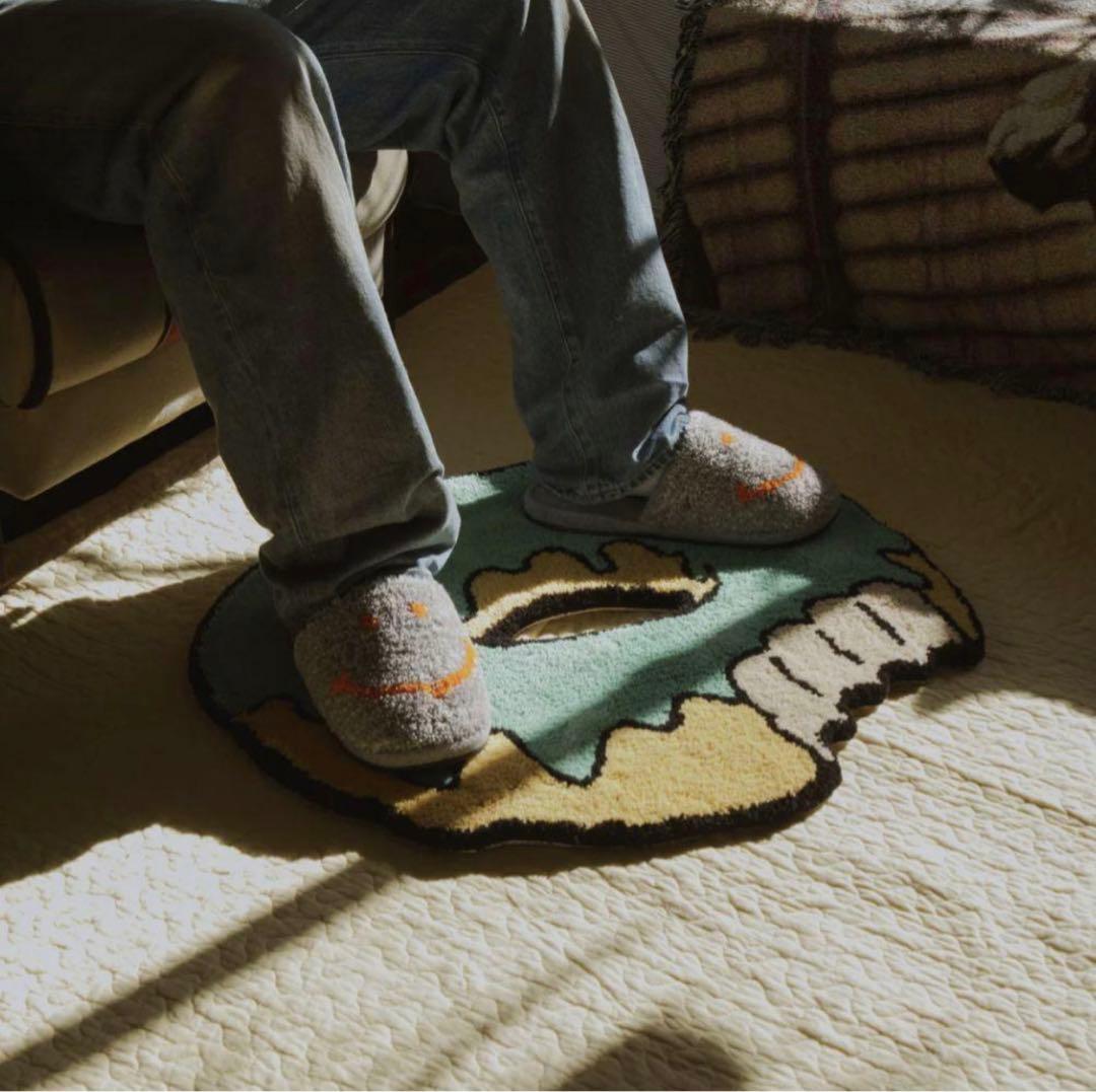 ✨限定✨MIYOSHI RUG ミヨシラグ DOUNUTS ドーナツ グリーン