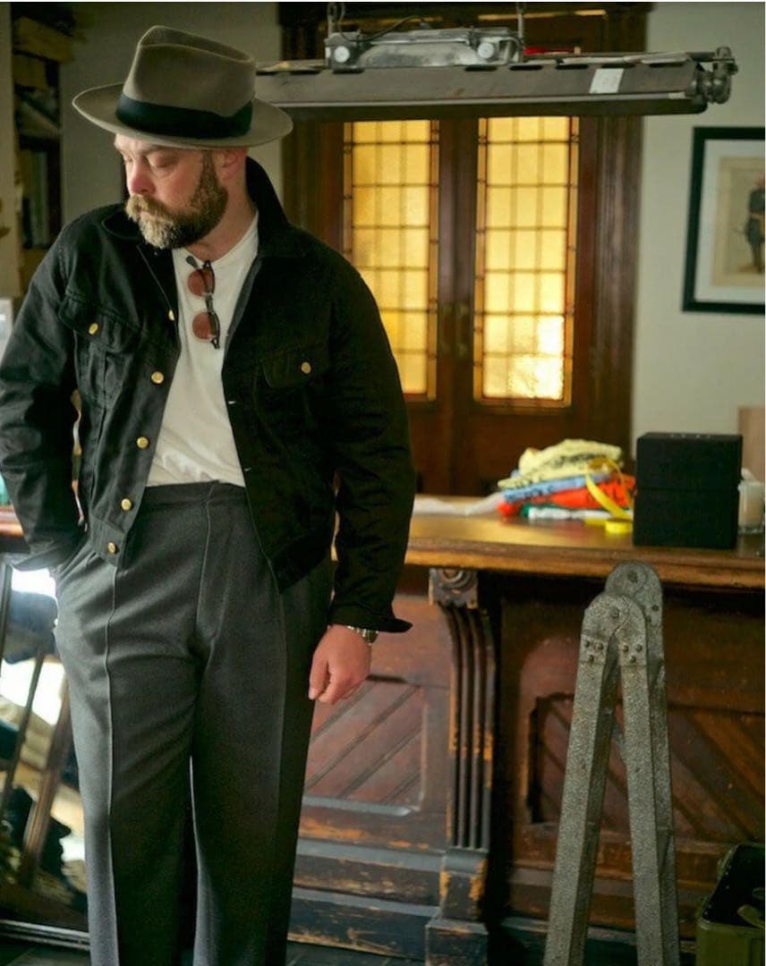 BRYCELAND'S CASH JACKET BLACK 40 ブライスランズ