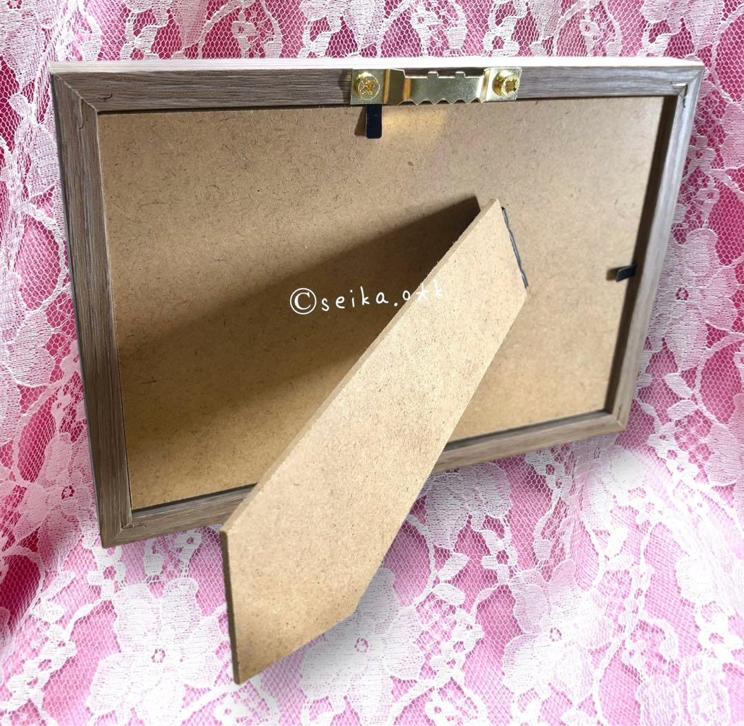 1276苺の花冠と春花畑 北欧インテリア 桜プリンセス シーグラスアート 母の日