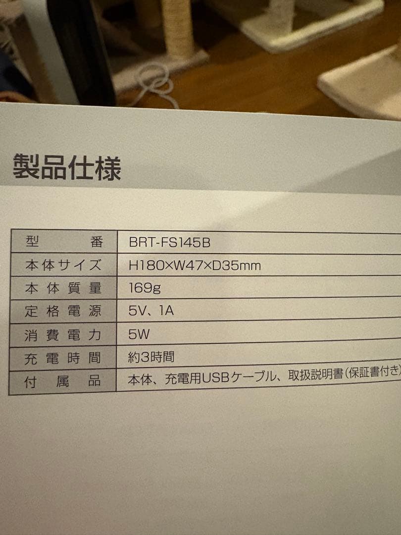 Brighte ELEKIBRUSH 美顔器（旧型）