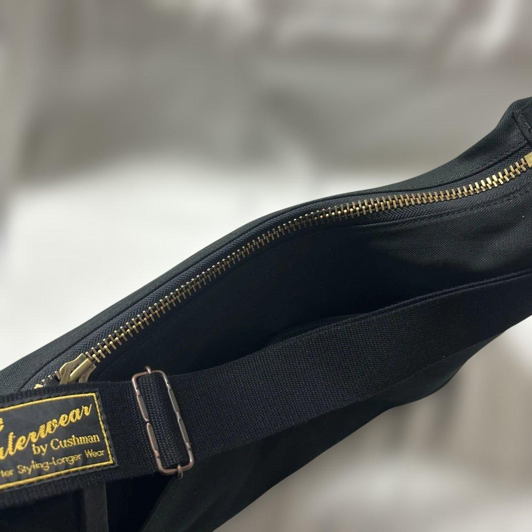 新品未使用 クッシュマン ベビーオックスフォードキャンバス メッセンジャーバッグ