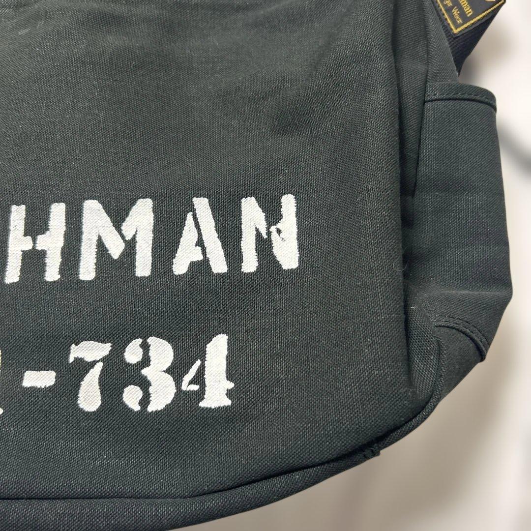 新品未使用 クッシュマン ベビーオックスフォードキャンバス メッセンジャーバッグ