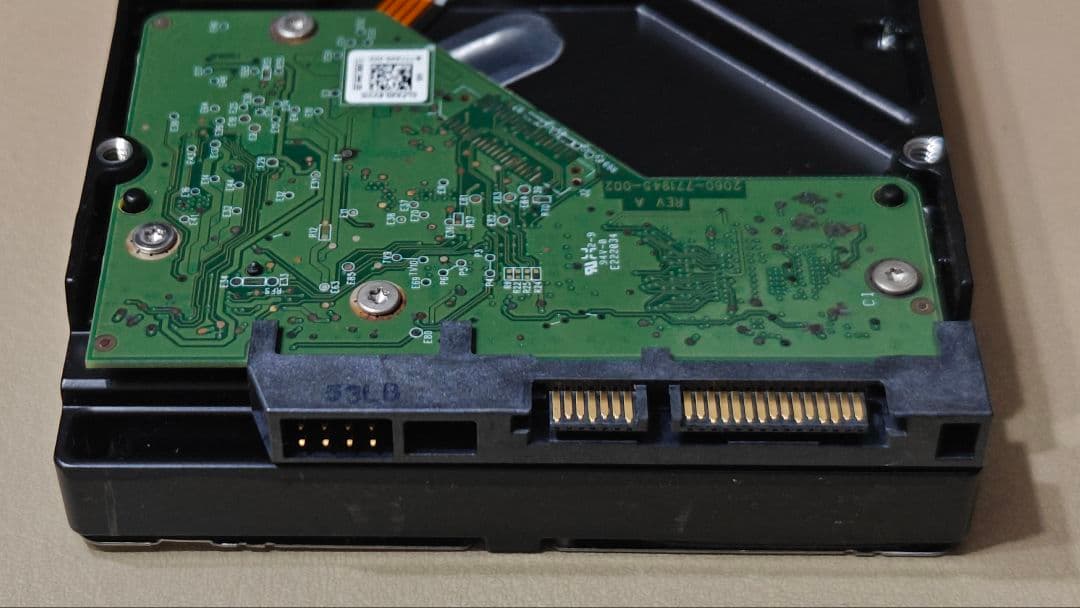 ★中古品★WD Green 3TB WD30EZRX 健康状態：注意