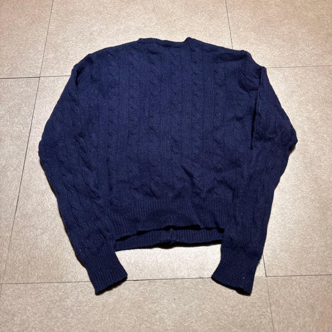 Polo Ralph Lauren カーディガン　ケーブルニット　メリノウール