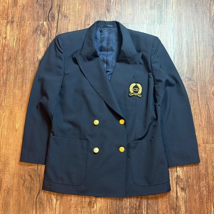 【古着】Christian Dior Sports 紺ブレ テーラードジャケット