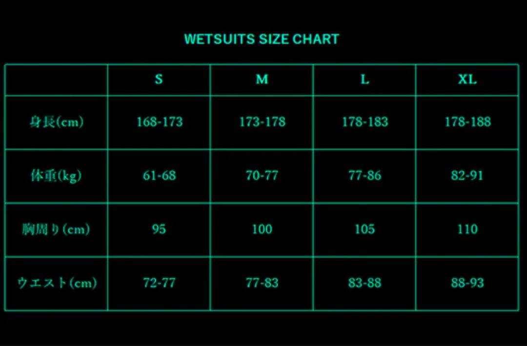 vissla ウェットスーツ　3mm-2mmフルスーツLサイズ