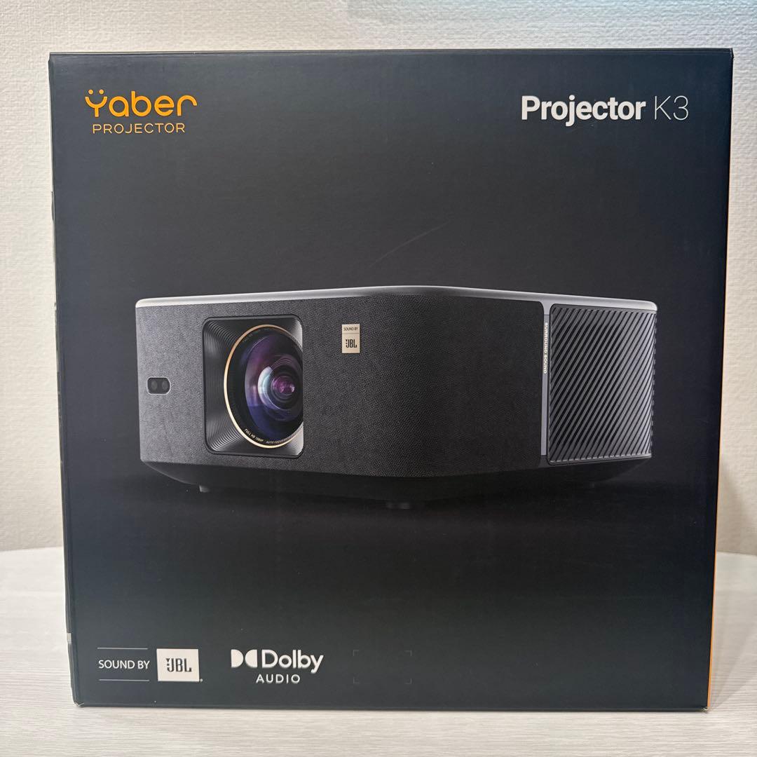 Yaber K3 プロジェクター 1600ANSI GoogleTV搭載