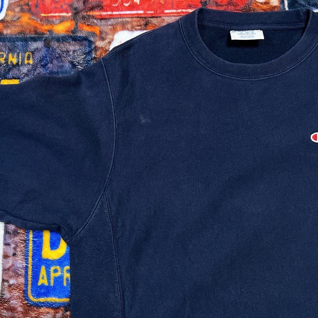 v*o様 Champion リバースウィーブ スウェット ネイビー M フェード