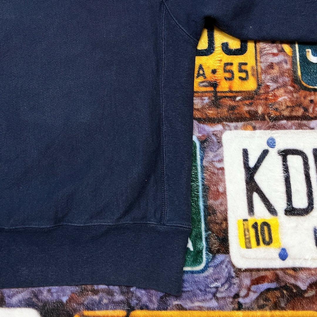 v*o様 Champion リバースウィーブ スウェット ネイビー M フェード