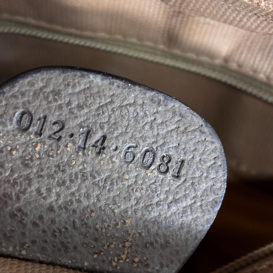 GUCCI OLD GGキャンバス ボストンバッグ ブラウン 70s 80s