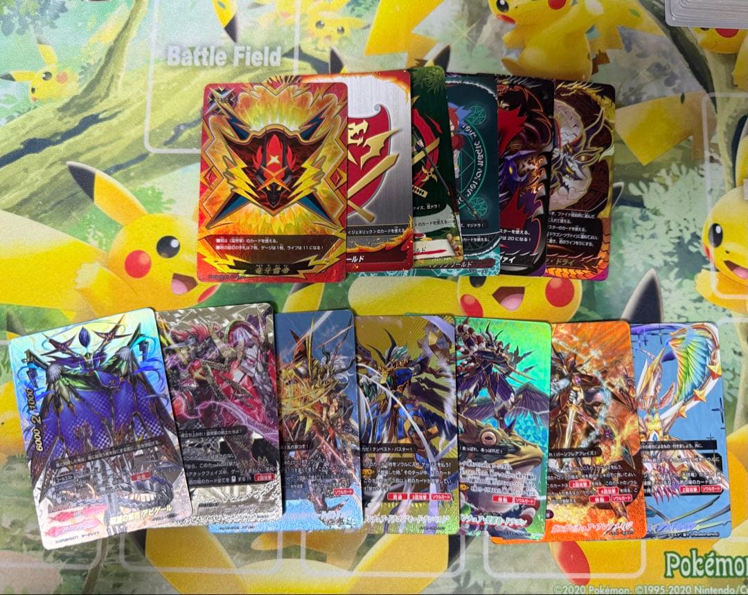 【バディファイト引退品】雷帝覇王バールバッツ・ドラグロイヤー×5 キラカード多数