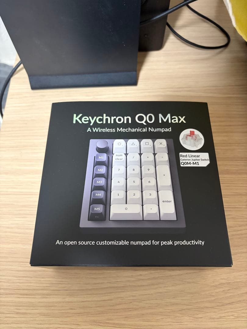 テンキーパッド Keychron Q0 Max 赤軸