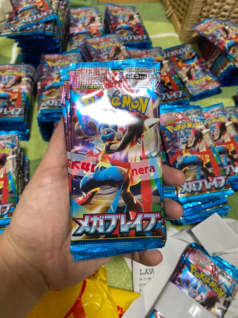 ポケモンカードゲームMEGA 拡張パック「メガブレイブ」100パック