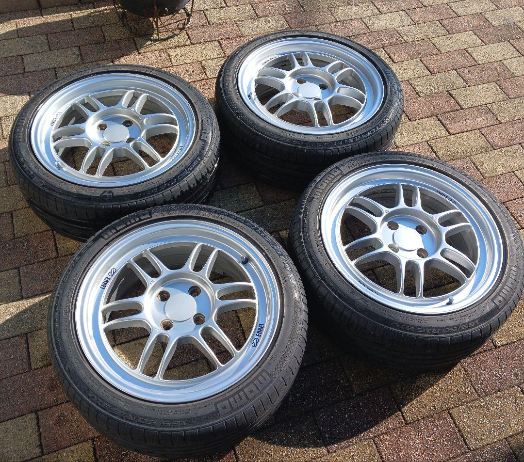 エンケイRPF1 16インチ　7j　PCD100　4穴　+35 +43　2本ずつ