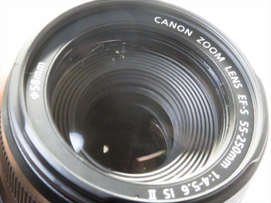 【美品】Canon EF-S 55-250mm F4-5.6 IS ll