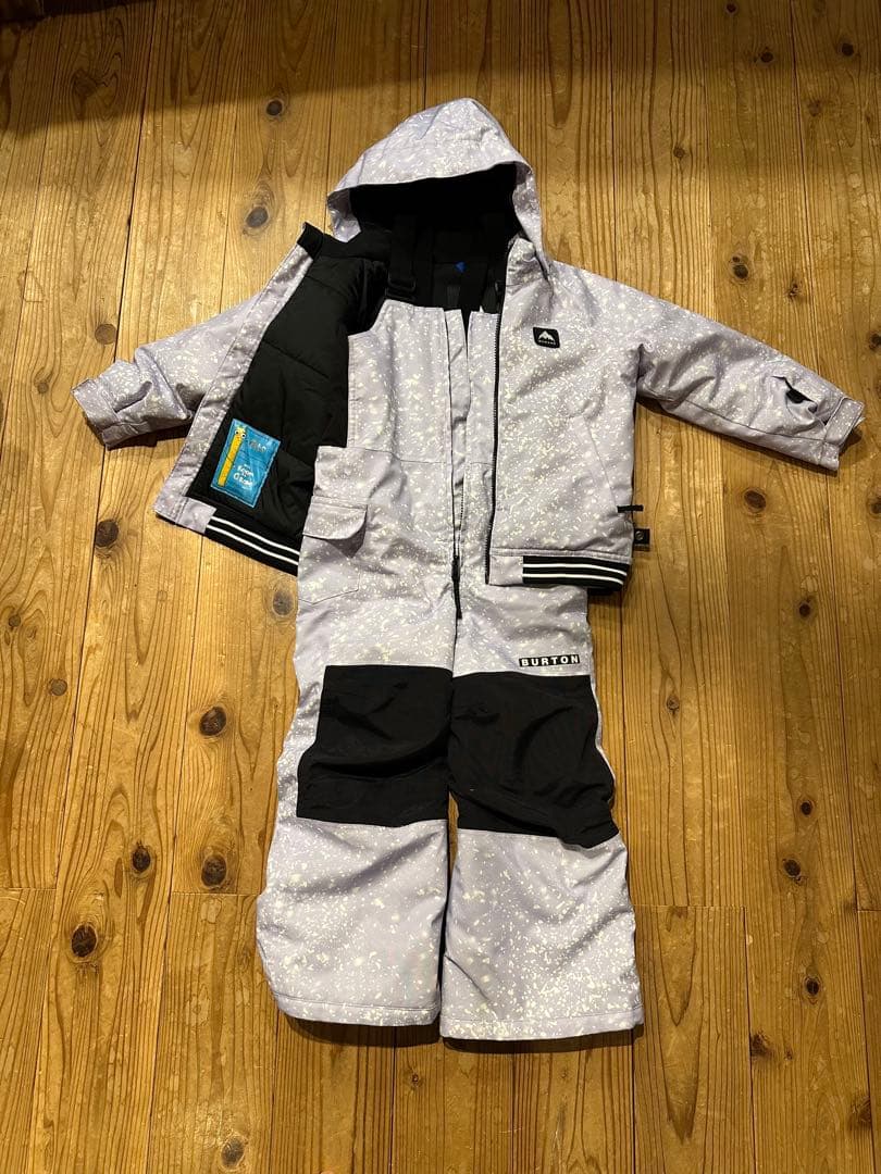BURTON ウェア上下 トドラー 5T 110cm Stardust 美品