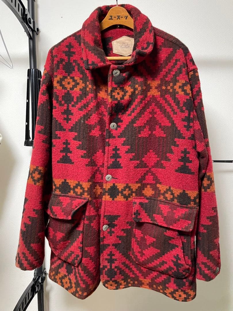 ウールリッチ USA製 ジャケット コンチョ ナバホ ネイティヴ