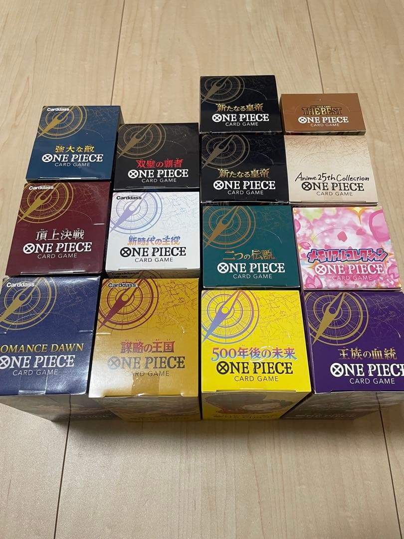 ワンピース カードゲーム 未開封　テープ付き　14ボックス　セット