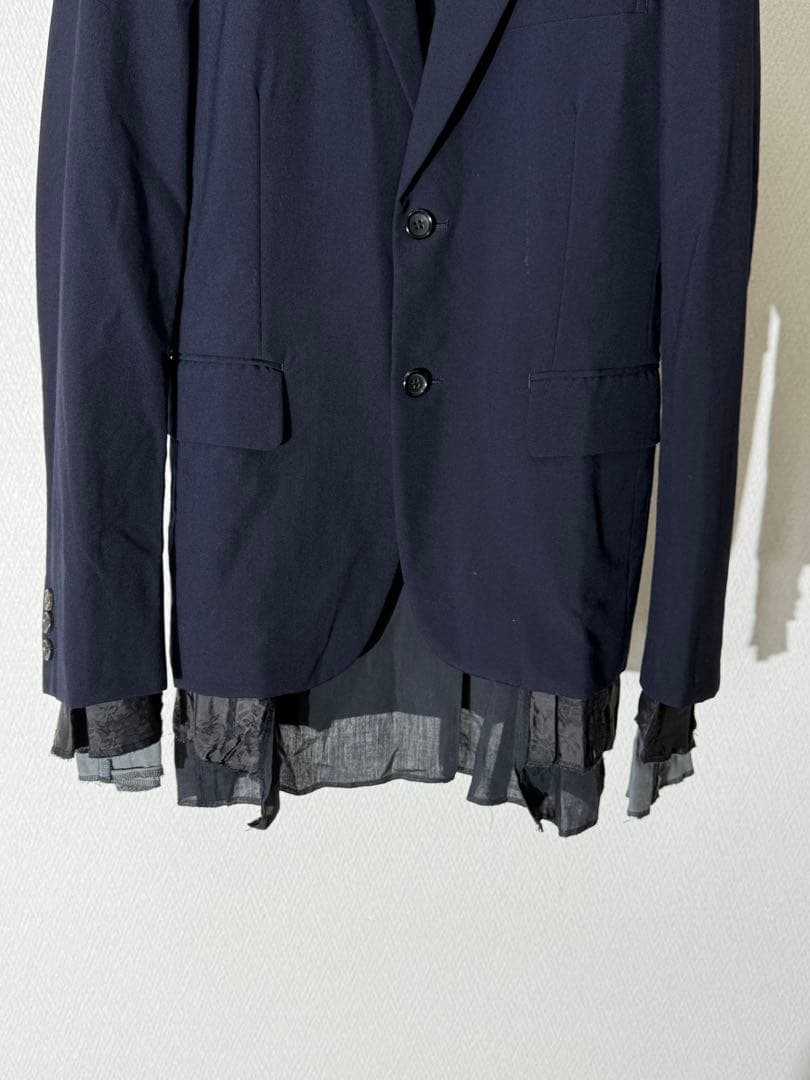 コムデギャルソンオムプリュス レイヤードテーラードジャケット