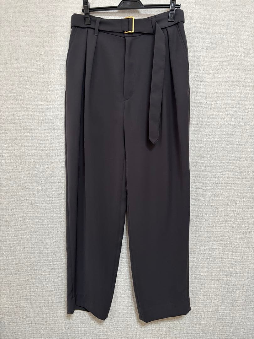 CULLNI クルニ 2Tuck Pants with Long Belt