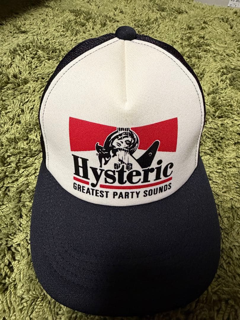 帽子 HYSTERIC GLAMOUR Mesh cap Black
