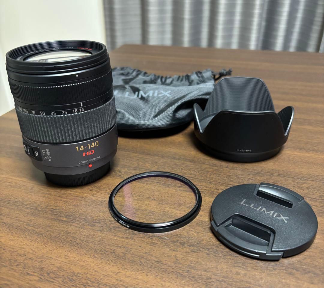 LUMIX G VARIO 14-140mm ズームレンズ　中古品