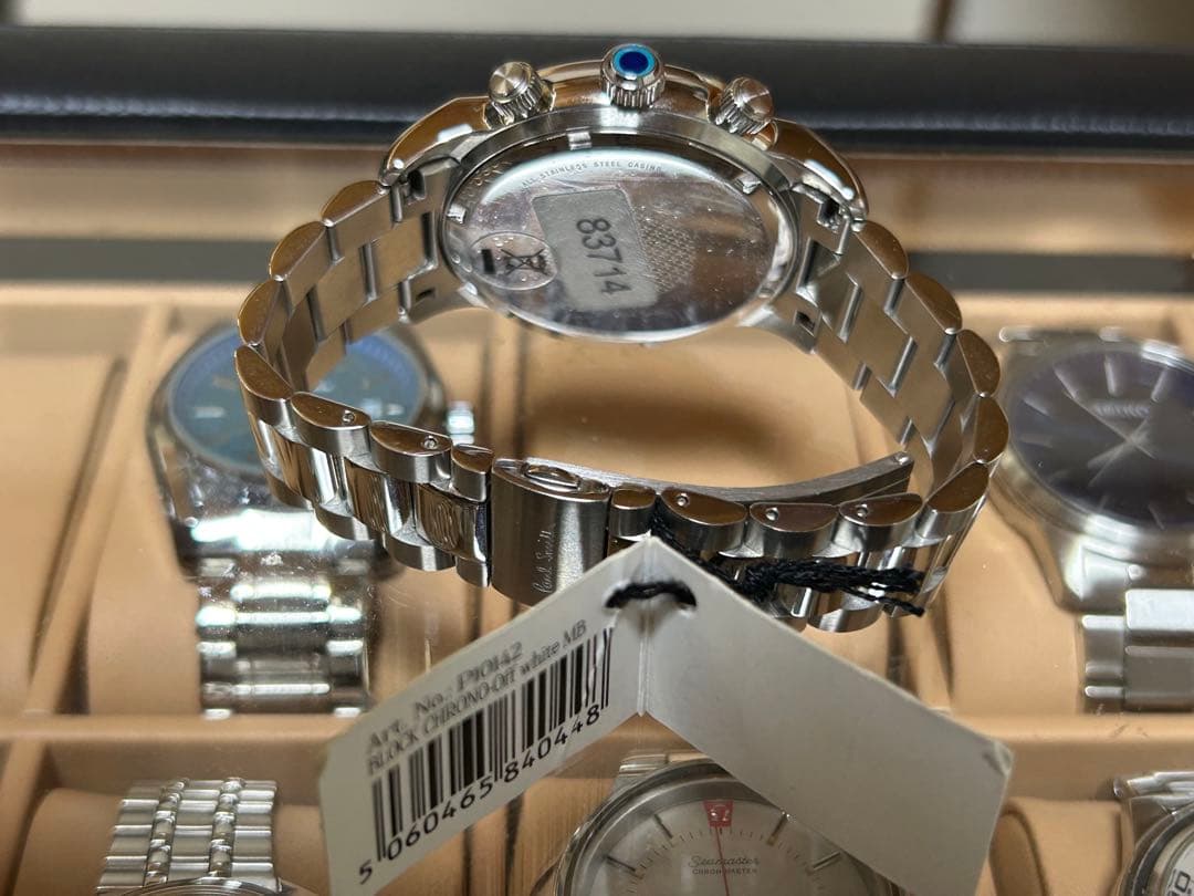 【ほぼ未使用】　Paul Smithポールスミス腕時計 BLOCKCHRONO