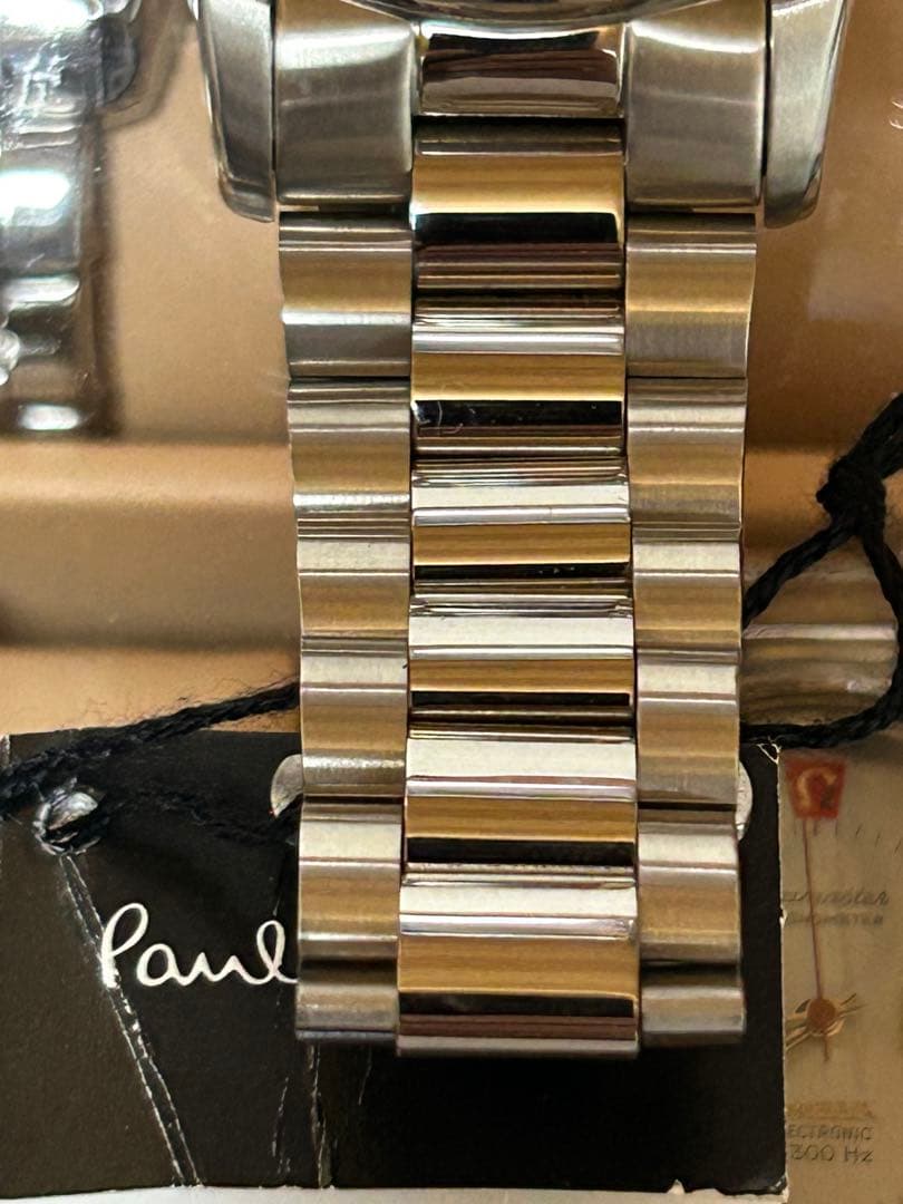 【ほぼ未使用】　Paul Smithポールスミス腕時計 BLOCKCHRONO