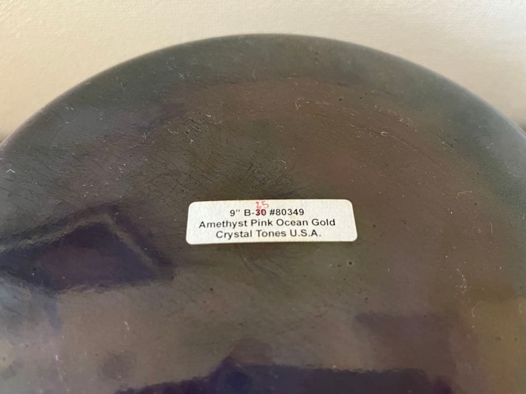 アルケミー　クリスタルボウル　9インチ Crystal Tones 社製